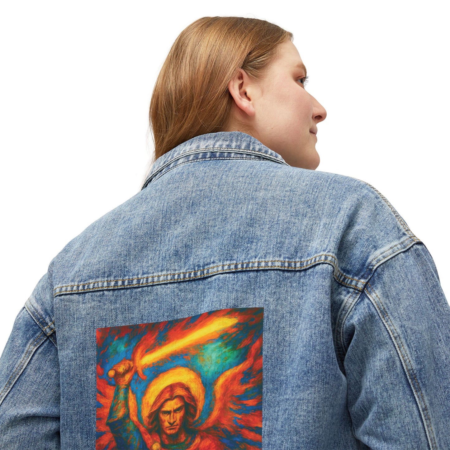 Angel Michael Women's Denim Jacket