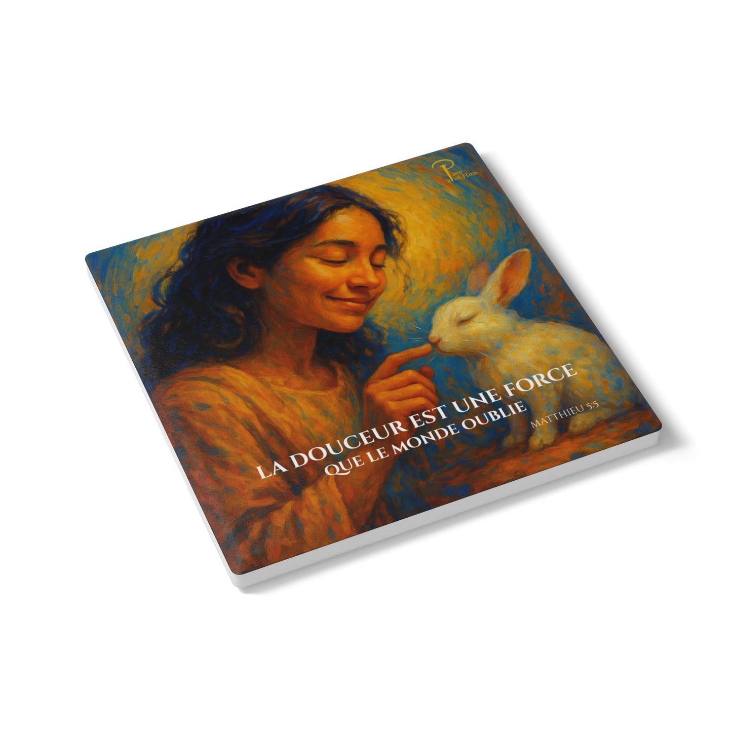 La Douceur est une Force - Ceramic Coaster