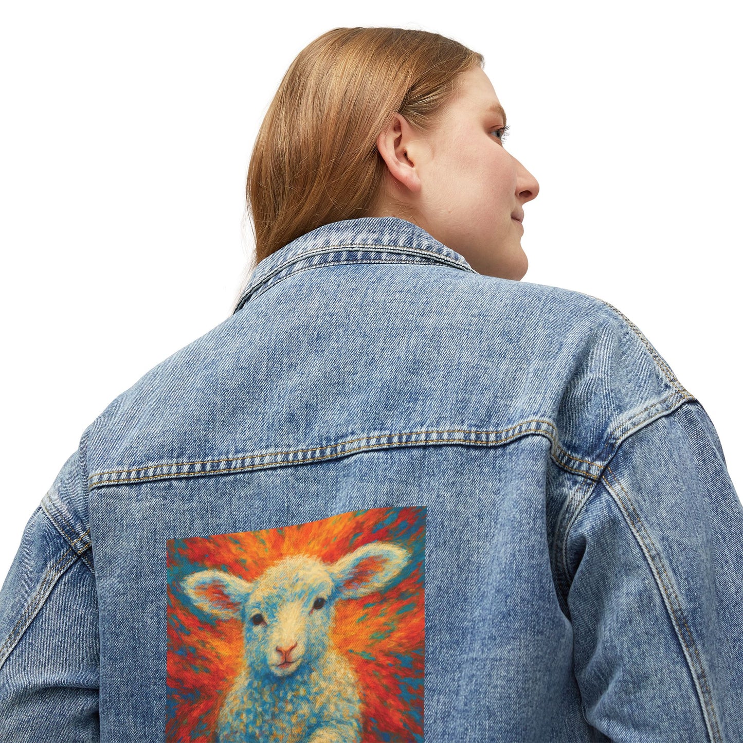 Lamb of God Women's Denim Jacket