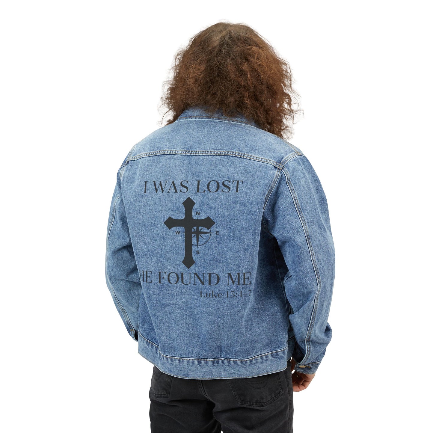 Found and Forgiven Men's Denim Jacket