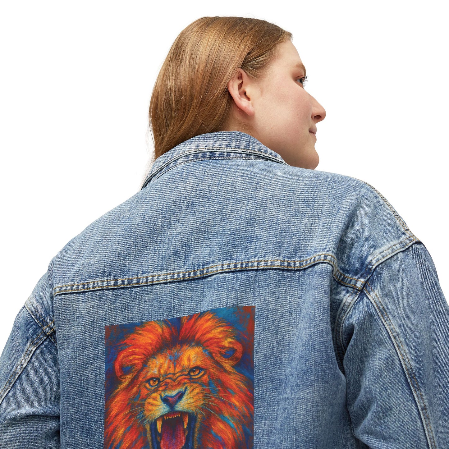 Lion of Judah Women's Denim Jacket