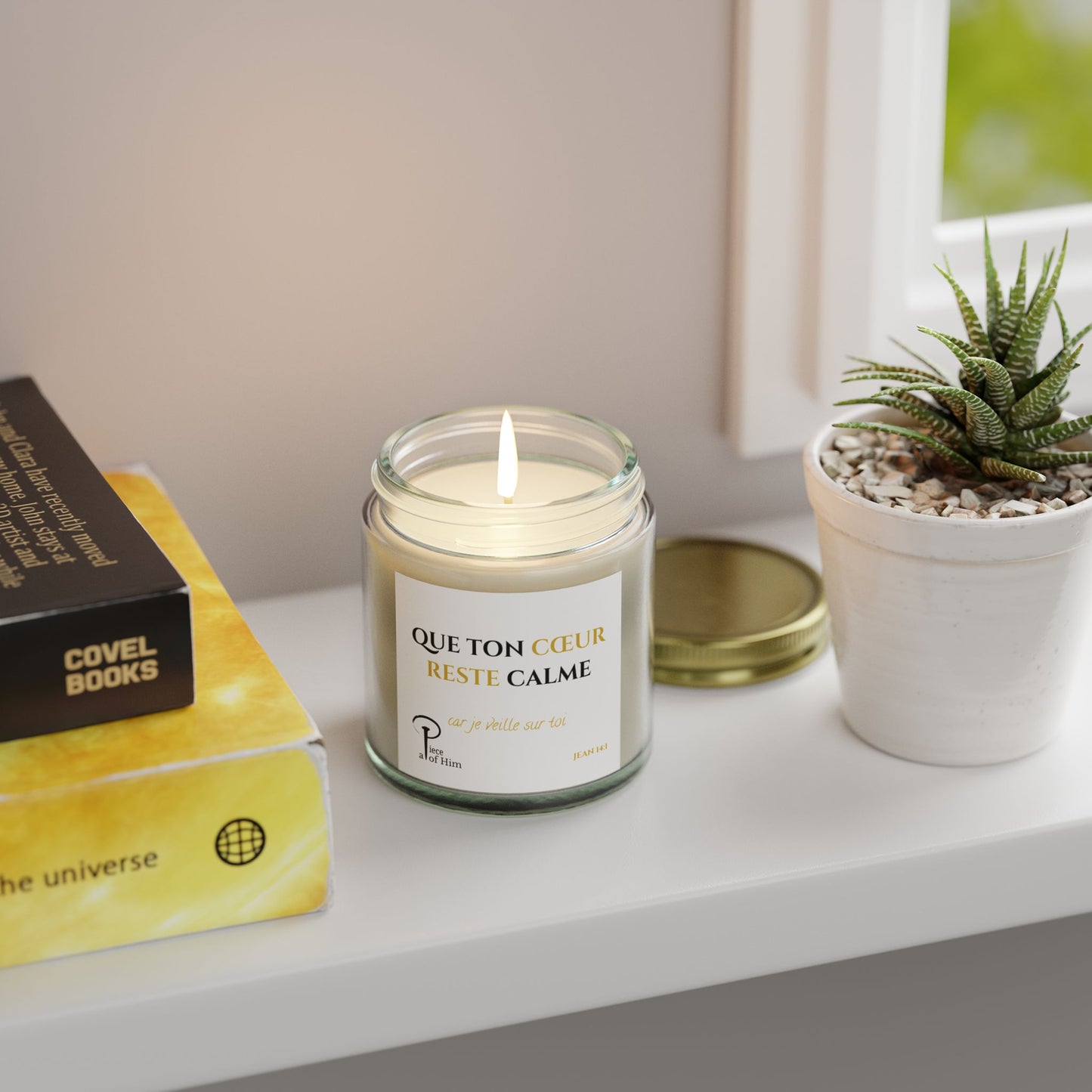 Que Ton Cœur Reste Calme -Calming Scented Candle