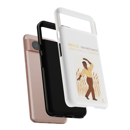 Brille discrètement with Image - Chic Phone Case white