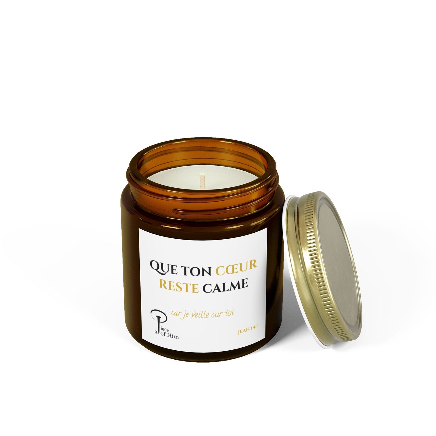 Que Ton Cœur Reste Calme -Calming Scented Candle