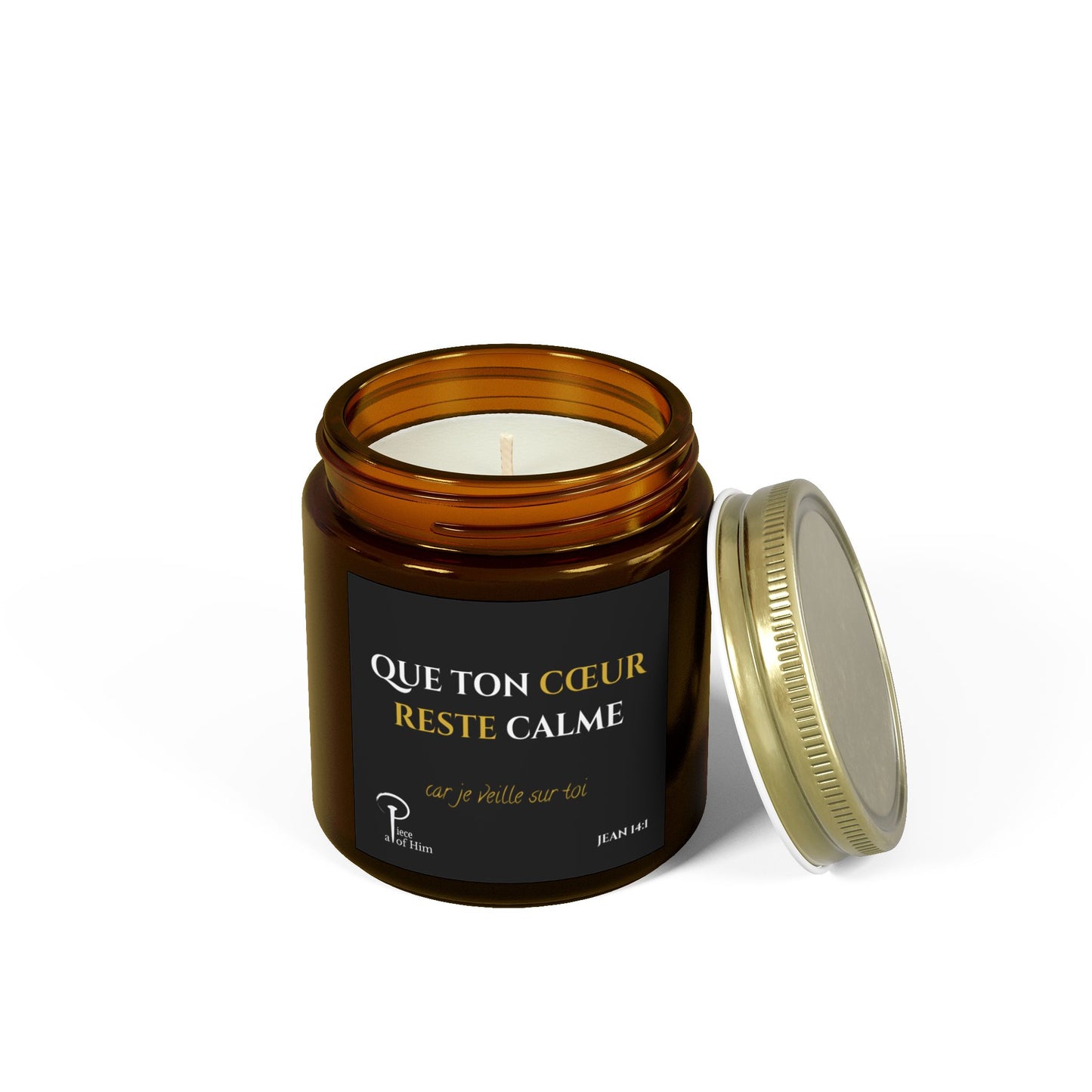 Que Ton Cœur Reste Calme -Calming Scented Candle