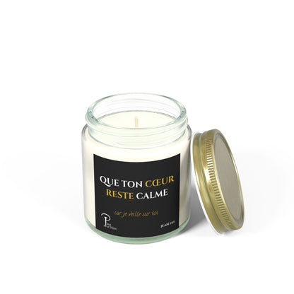 Que Ton Cœur Reste Calme -Calming Scented Candle