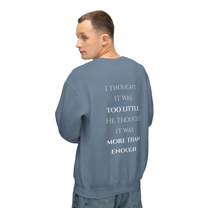 More Than Enough - Unisex crewneck sweatshirt