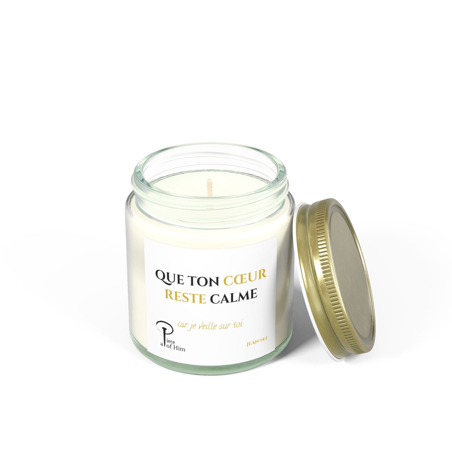 Que Ton Cœur Reste Calme -Calming Scented Candle