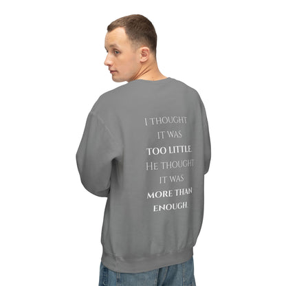 More Than Enough - Unisex crewneck sweatshirt