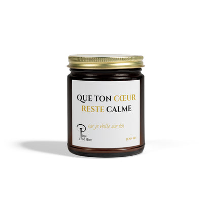 Que Ton Cœur Reste Calme -Calming Scented Candle