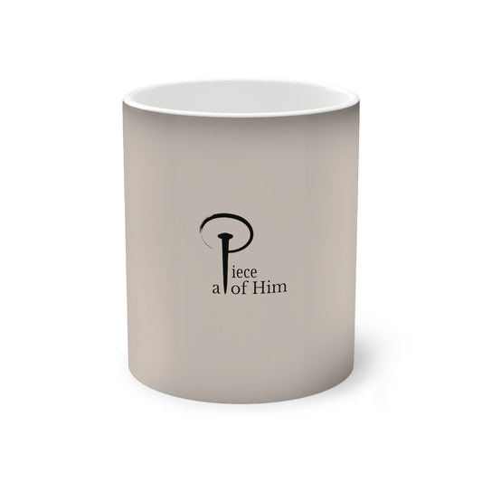 Color-Changing Ceramic Coffee Cup with our logo