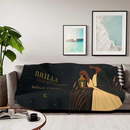 Brille discrètement - Cozy Sherpa Blanket- woman