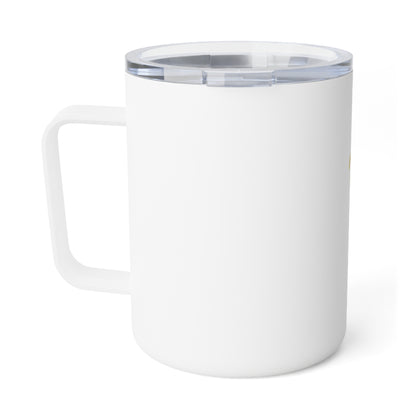 Insulated Coffee Mug - white