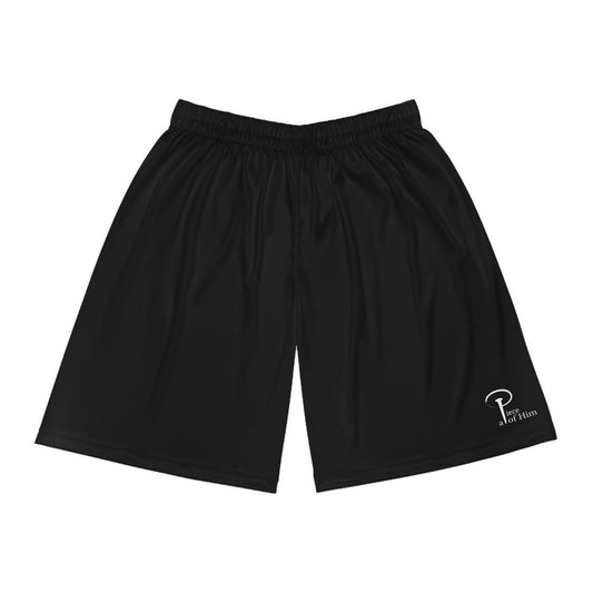 a Piece of  Him - Black basketball shorts