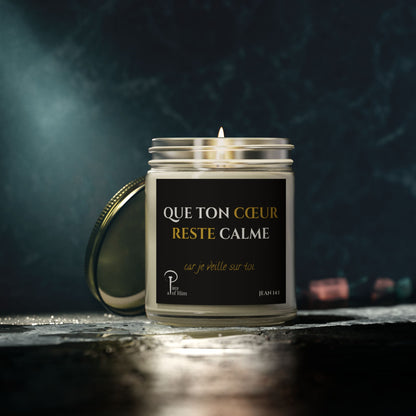 Que Ton Cœur Reste Calme -Calming Scented Candle