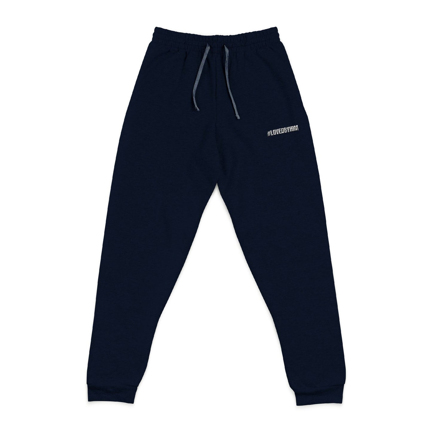 #LovedByHim - Embroidered joggers