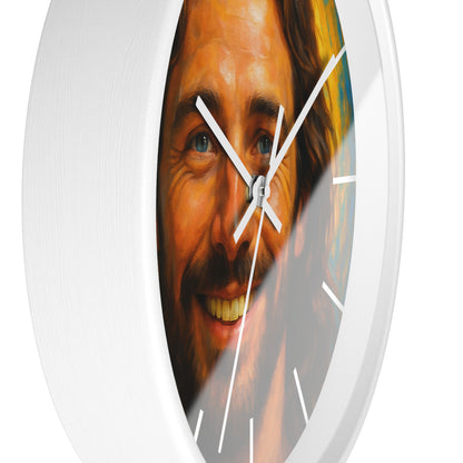 Smiling Jesus - Wall clock