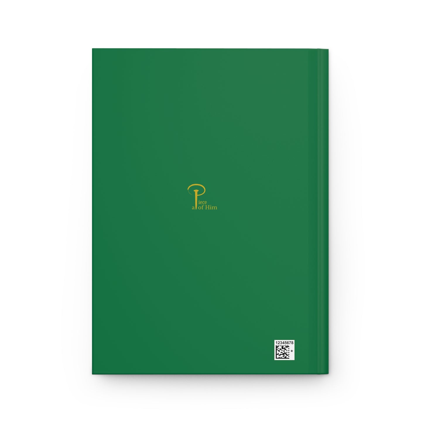 Regarde avec douceur - Elegant Hardcover Journal- green
