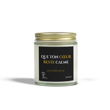 Que Ton Cœur Reste Calme -Calming Scented Candle