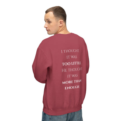 More Than Enough - Unisex crewneck sweatshirt