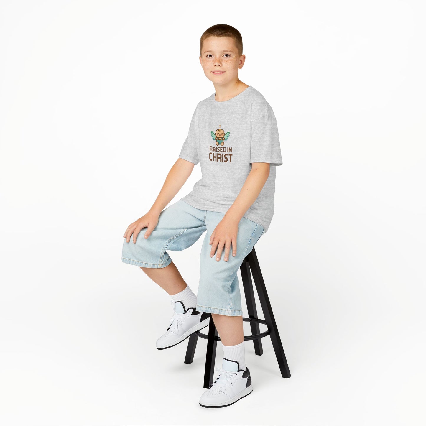 Raised in Christ Kids Tee