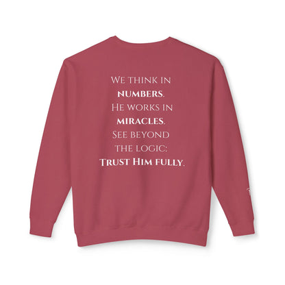 Trust Him Fully - Unisex crewneck sweatshirt