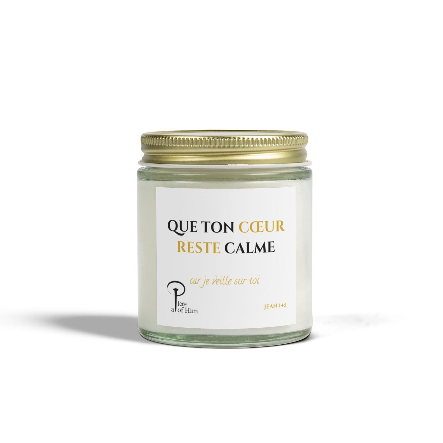 Que Ton Cœur Reste Calme -Calming Scented Candle