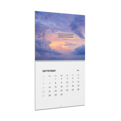 Every Season with John Paul II Wall Calendar 2026