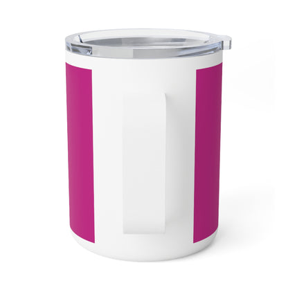 Viens poser ton fardeau - Insulated Coffee Mug - pink
