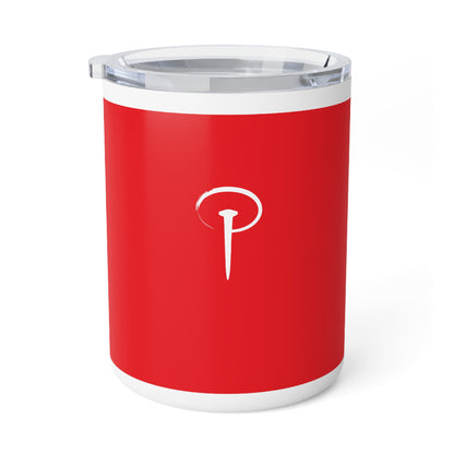 Insulated Coffee Mug - red