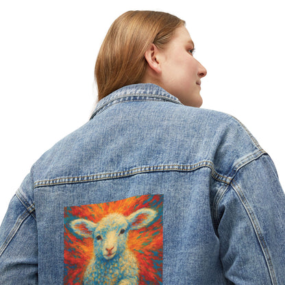 Lamb of God Women's Denim Jacket