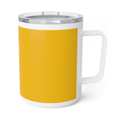 Insulated Coffee Mug - yellow