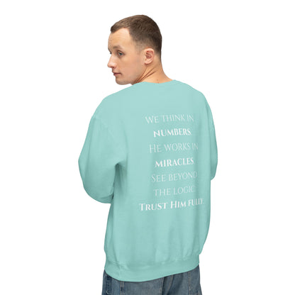 Trust Him Fully - Unisex crewneck sweatshirt