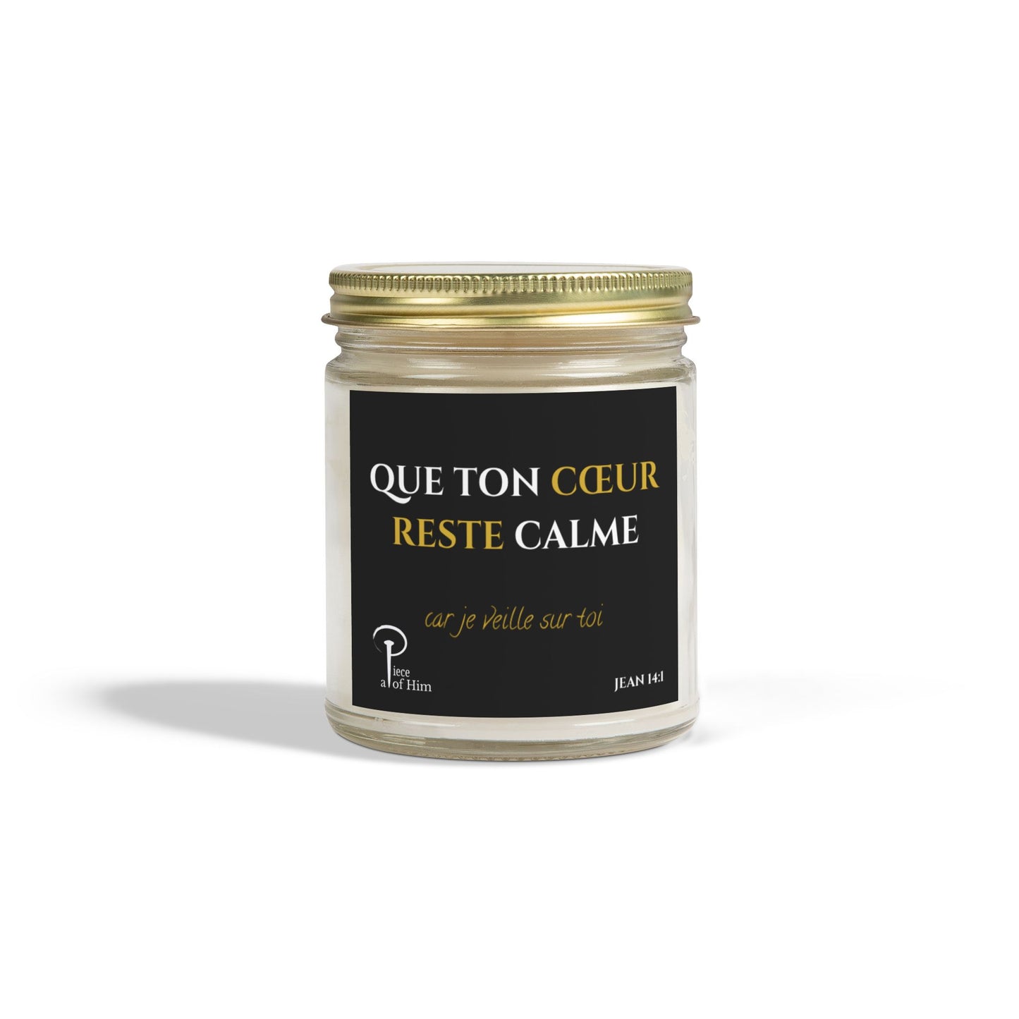 Que Ton Cœur Reste Calme -Calming Scented Candle