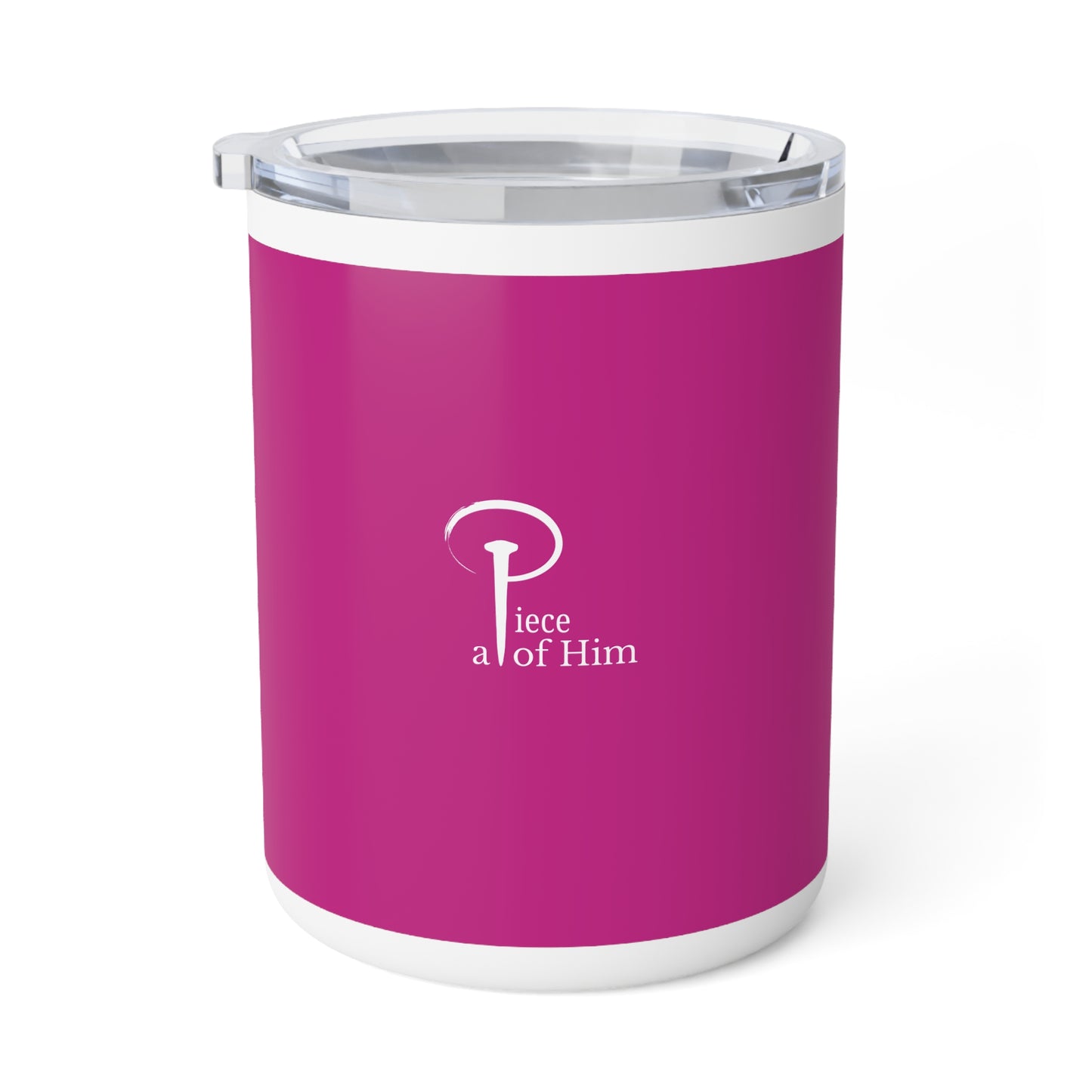 Insulated Coffee Mug with our logo- purple