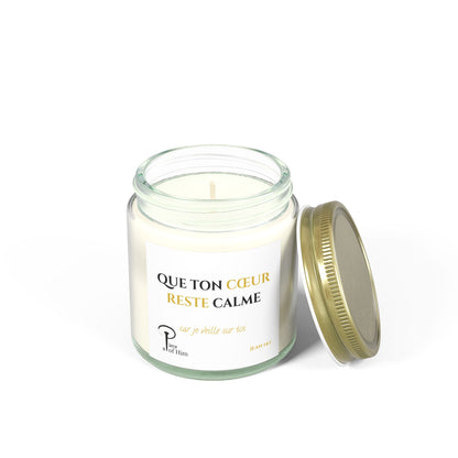 Que Ton Cœur Reste Calme -Calming Scented Candle
