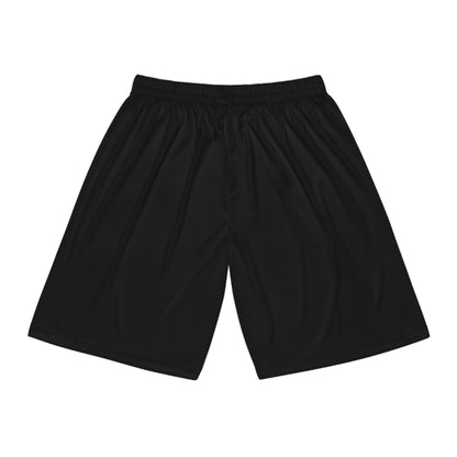 a Piece of  Him - Black basketball shorts