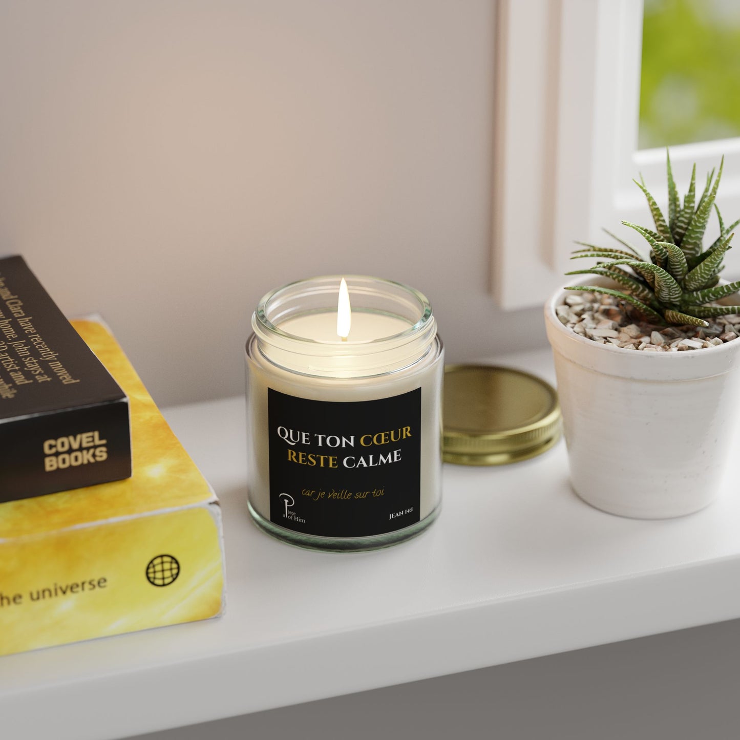 Que Ton Cœur Reste Calme -Calming Scented Candle