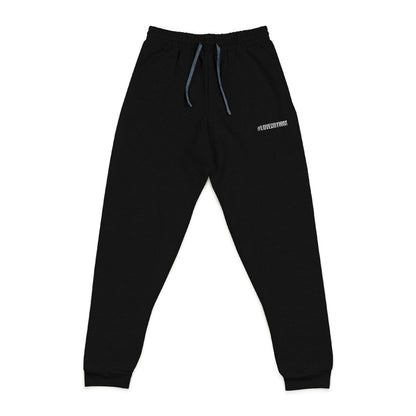 #LovedByHim - Embroidered joggers