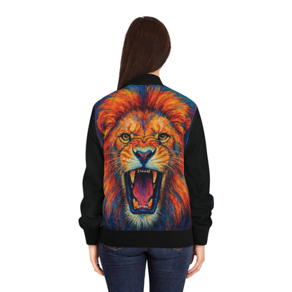 Lion of Judah Women's Bomber Jacket