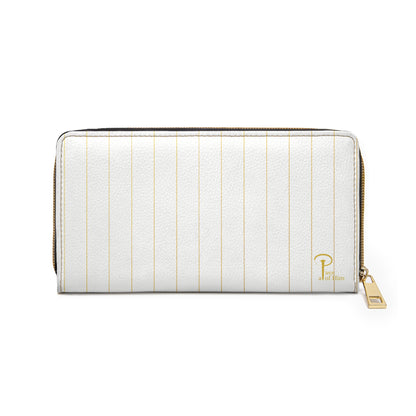 Ce que tu vis aujourd'hui - Chic Zipper Wallet -white