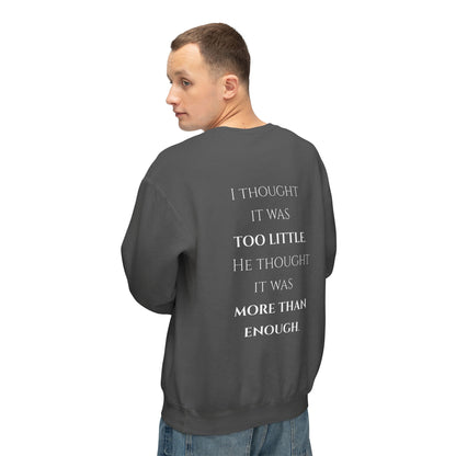More Than Enough - Unisex crewneck sweatshirt