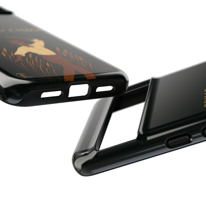 Brille discrètement - Chic Phone Case with a man dancing - black