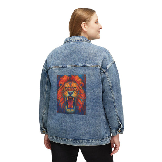 Lion of Judah Women's Denim Jacket
