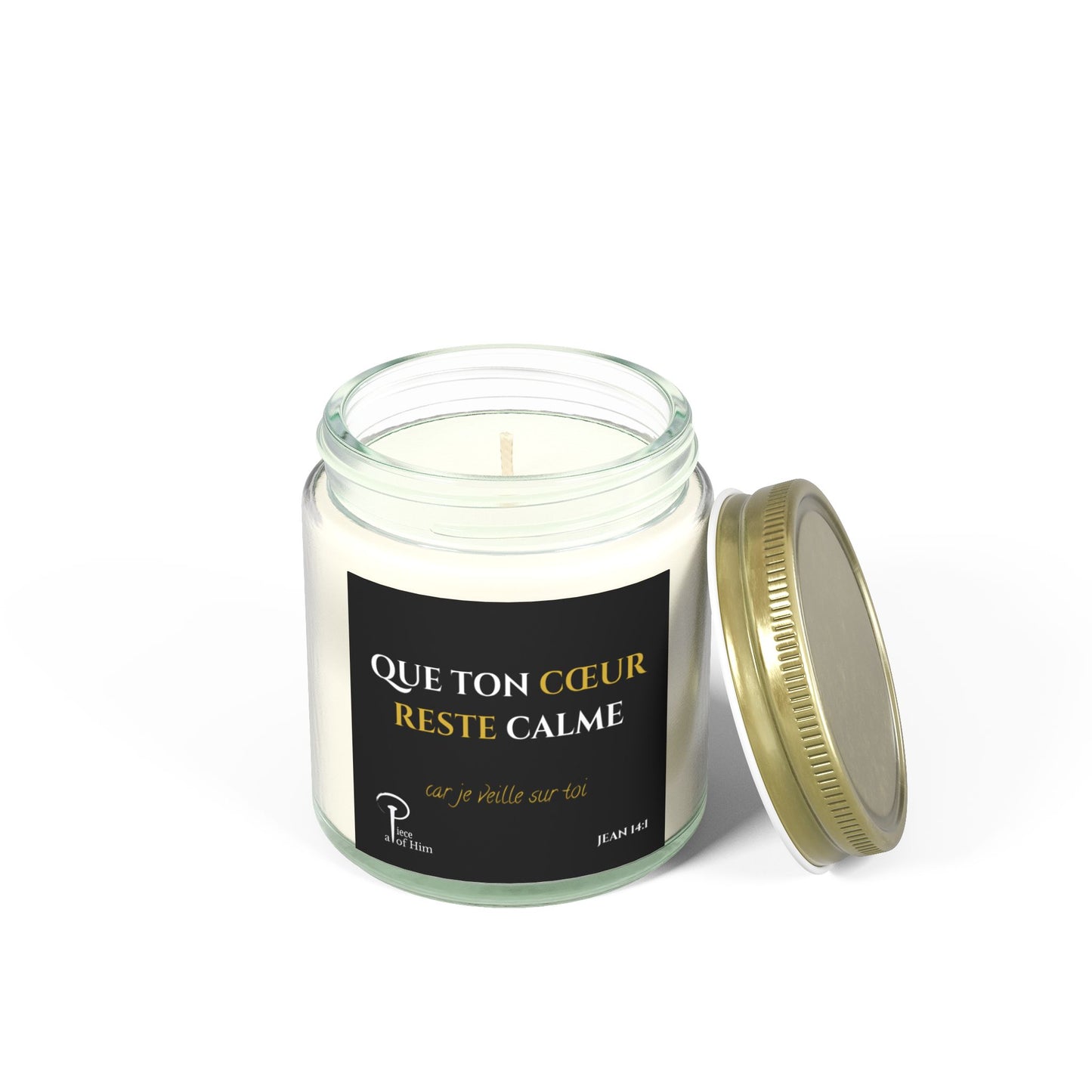 Que Ton Cœur Reste Calme -Calming Scented Candle