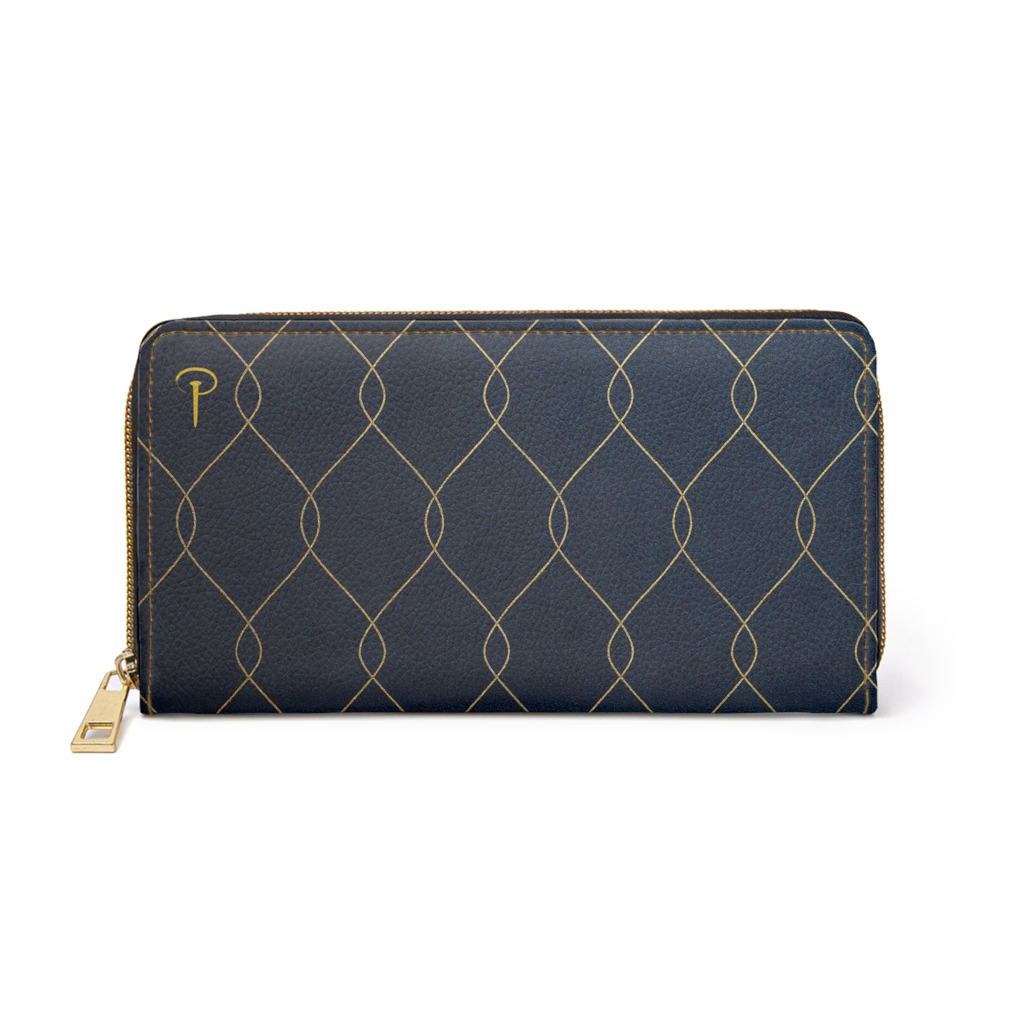 a Piece of Him - Chic zipper wallet - navy blue