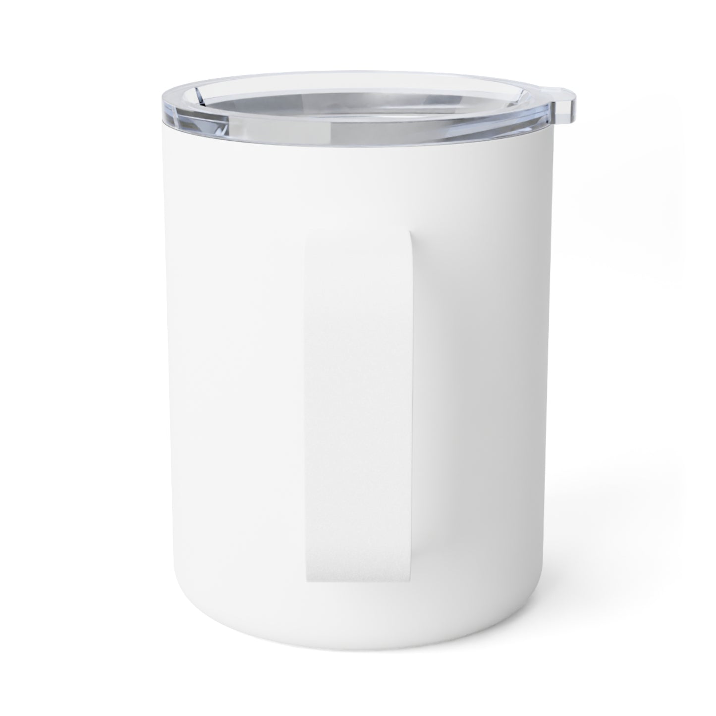 Insulated Coffee Mug with our logo - white