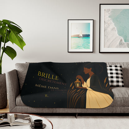 Brille discrètement - Cozy Sherpa Blanket- woman