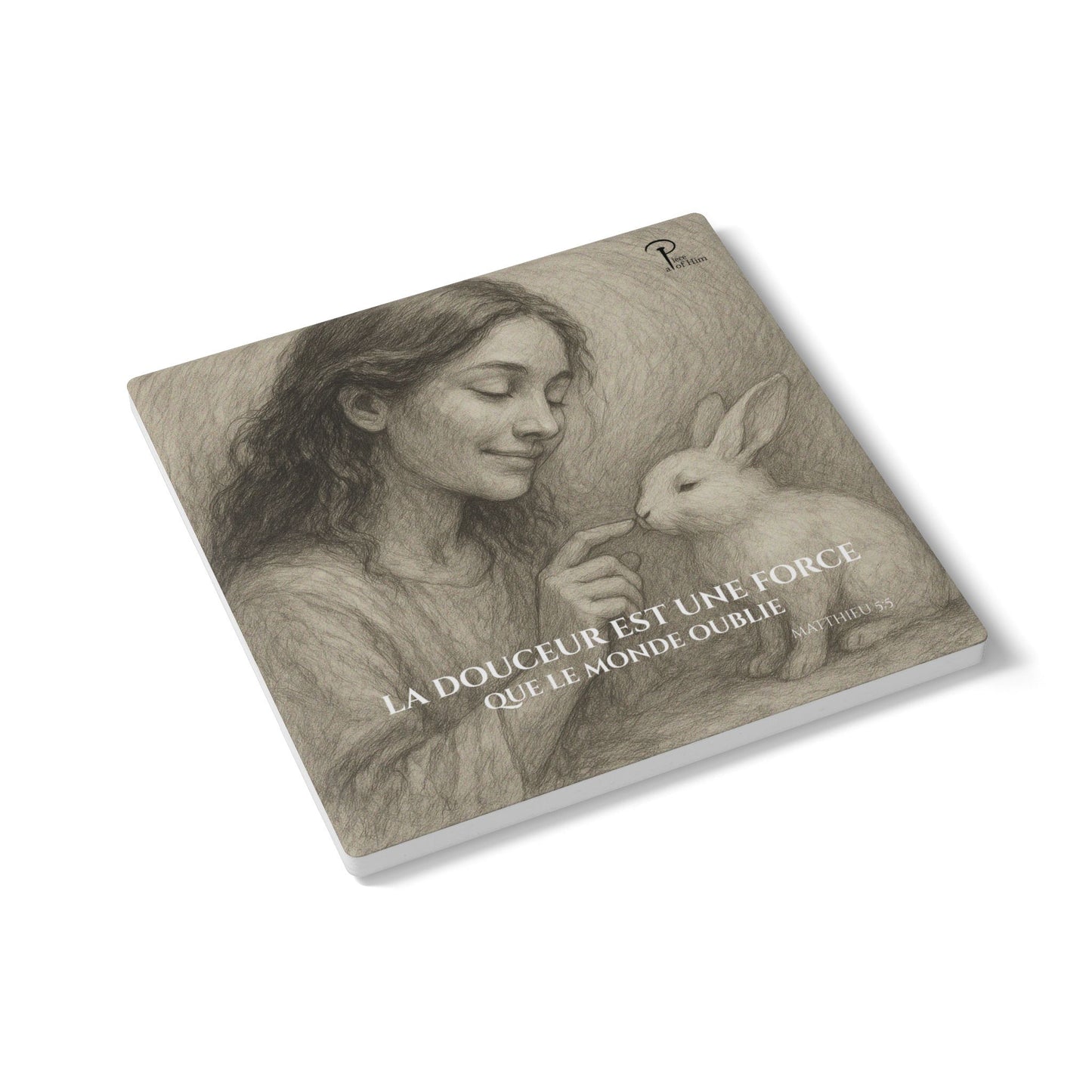 La Douceur est une Force - Ceramic Coaster