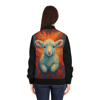 Lamb of God Women's Bomber Jacket